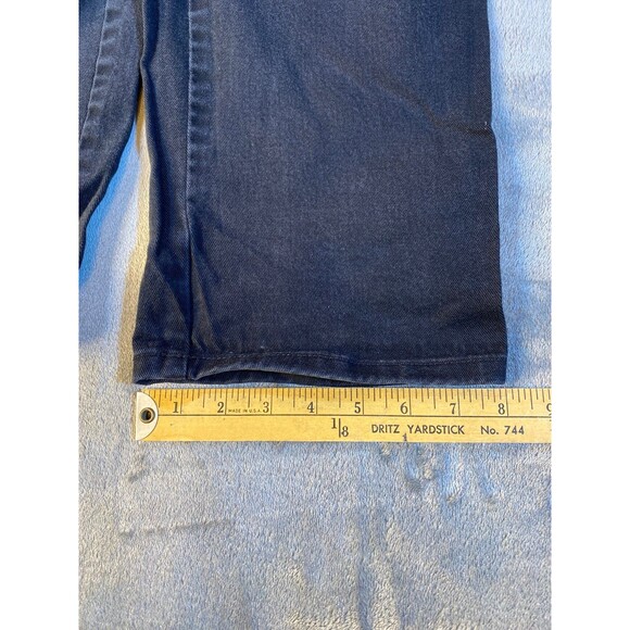 Gloria Vanderbilt, Black Denim Jeans Size 18 Average Amanda Excellent Condition - Picture 5 of 8